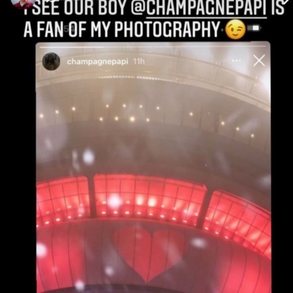 Rapper Drake Instagram post art Toronto CN Tower - Picture 3 of 3
